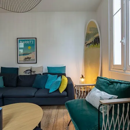 Σπίτι διακοπών Surf Shack Keyweek Very Cosy And Well Decorated Townhouse In Biarritz Μπιαρίτζ